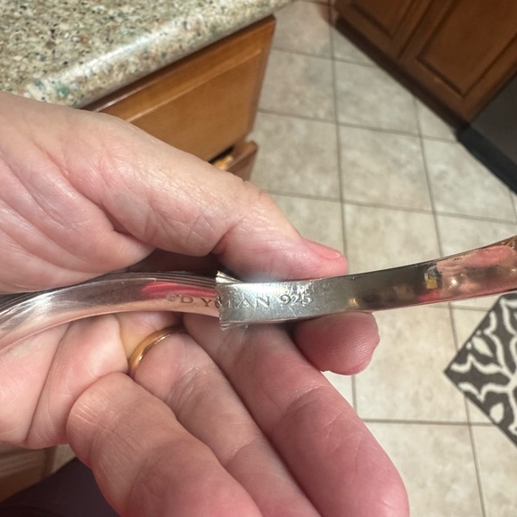 David Yurman Read Broken 28 grams SSilver Cuff Bracelet - Picture 10 of 12